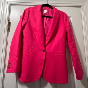 JCrew Holland Linen Blend Blazer Size 4